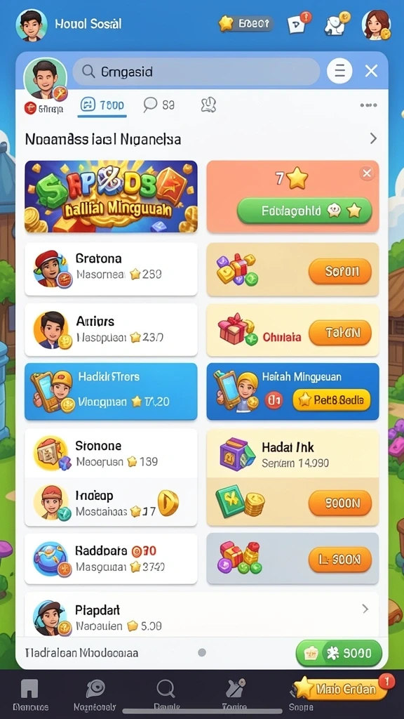 lg111 - Screenshot fitur multiplayer yang seru dan mendebarkan.