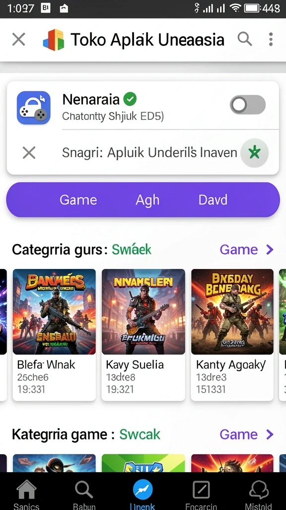 okidr - Tangkapan layar menampilkan karakter utama di arena pertempuran.