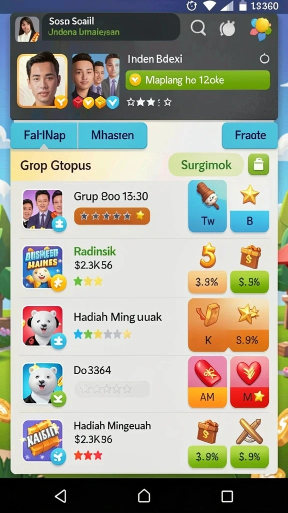 okidr - Tangkapan layar menunjukkan sistem reward yang adil dan menarik.