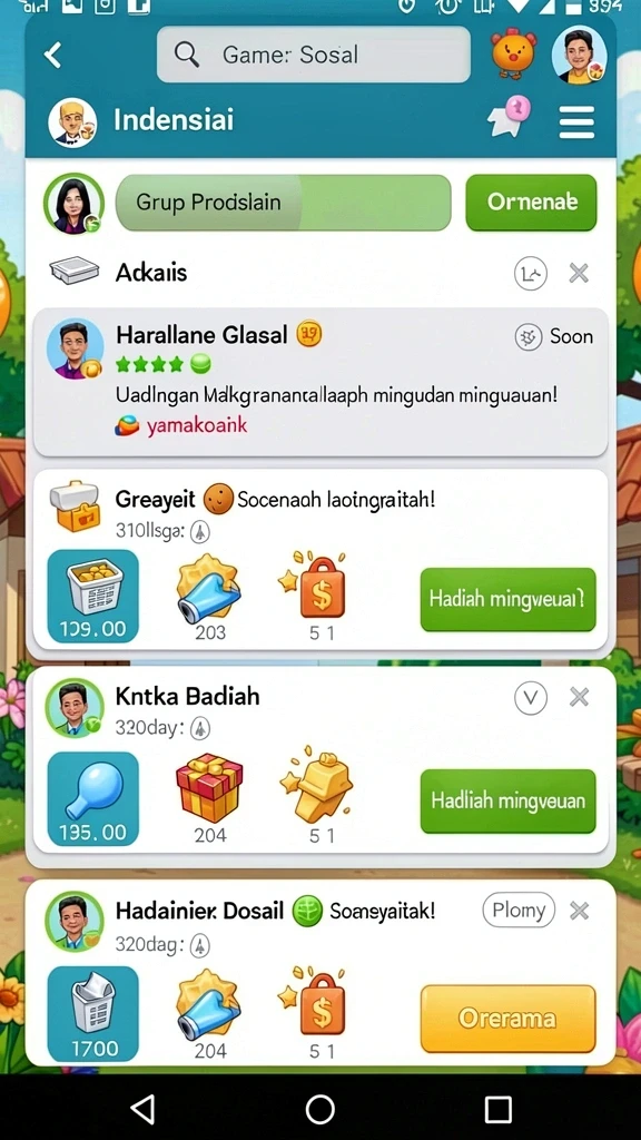 rp888 - Tampilan antarmuka yang intuitif dan mudah digunakan.