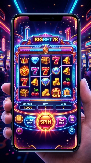 Layar utama bigbet78 — antarmuka bersih setelah instalasi